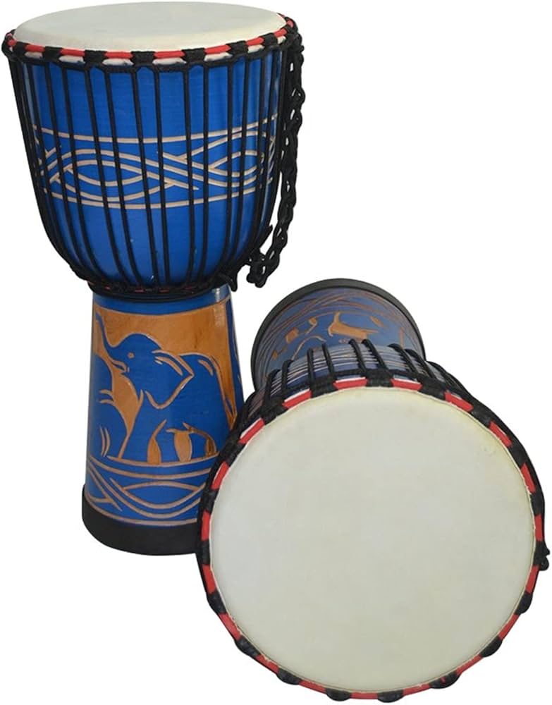 ジャンベ打楽器アフリカン ジャンベ 打楽器 民族楽器 アフリカ楽器 伝統 - メルカリ